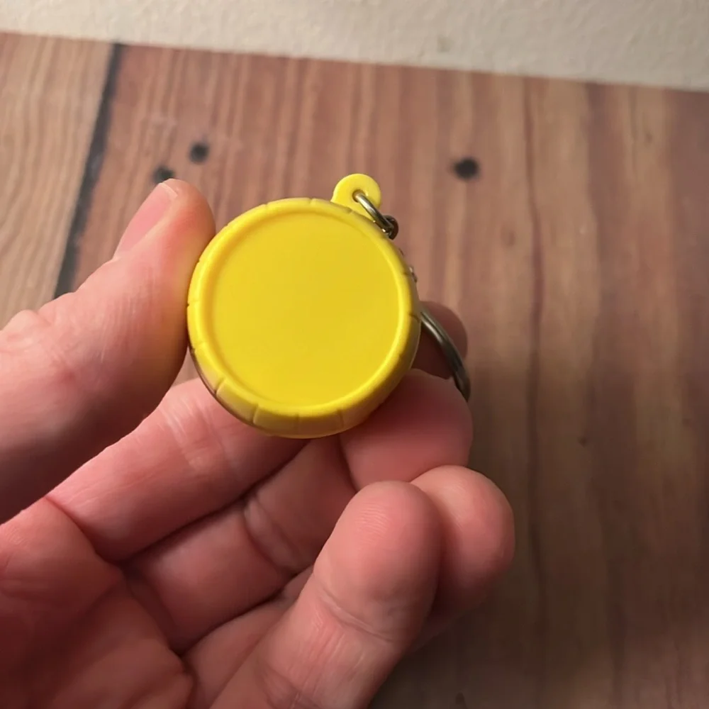 Vintage Monkey Barrel Keychain